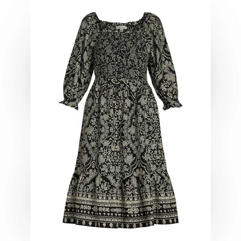 The Pioneer Woman Smocked Bodice Midi Dress